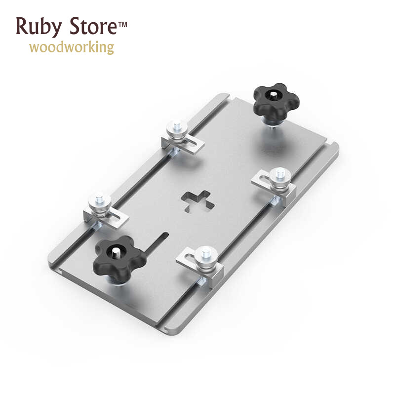 Woodworking Jigsaw - Aluminum Jigsaw Insert Plate 120mm x