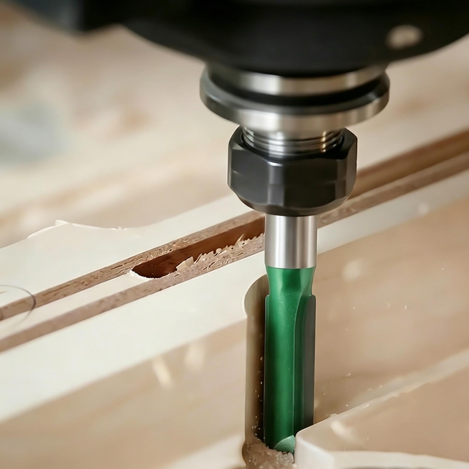 Woodworking Groove - Woodworking Straight Router Bit 0.3 Inch
