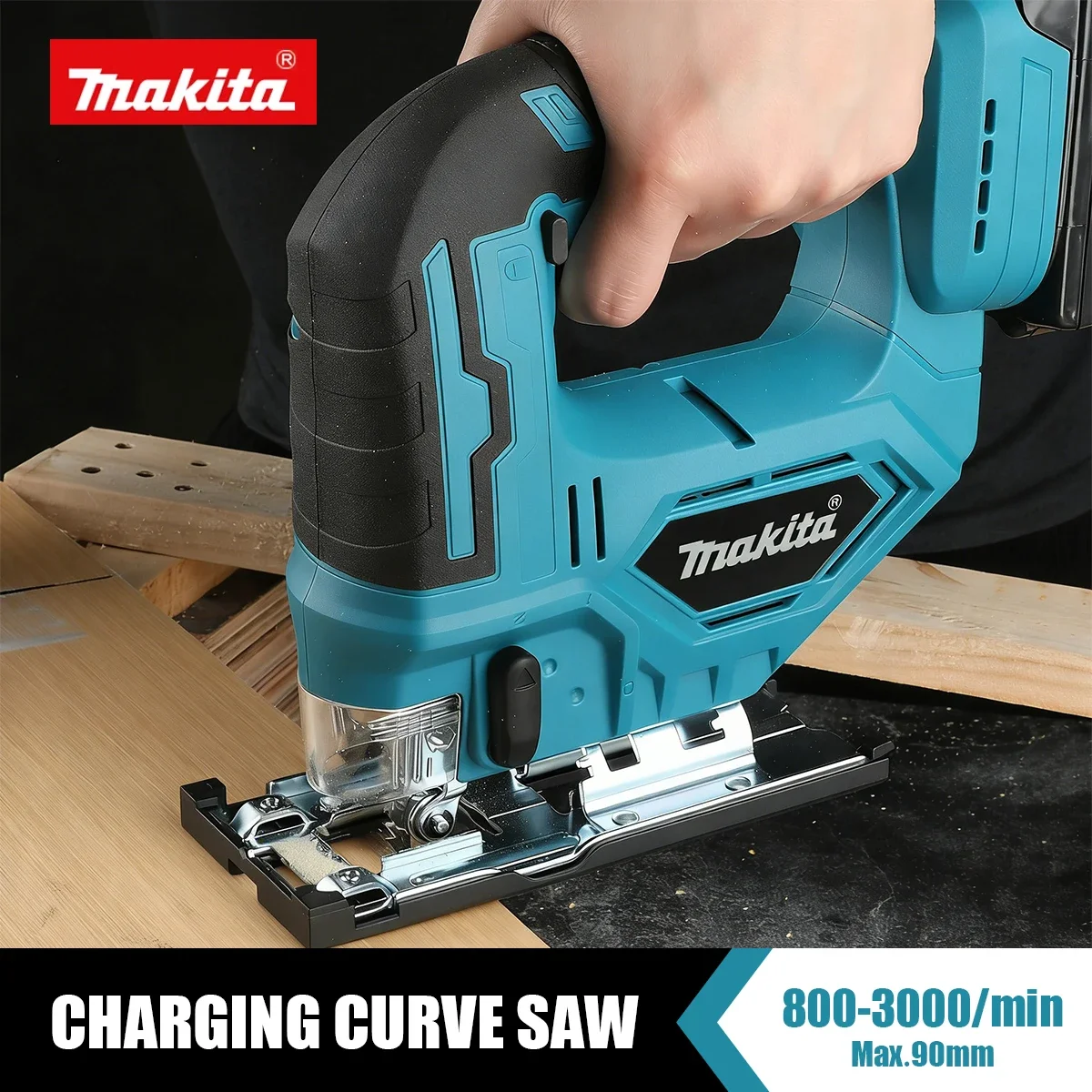 Woodworking Jigsaw - Makita DJV182Z Cordless Barrel Handle Jigsaw