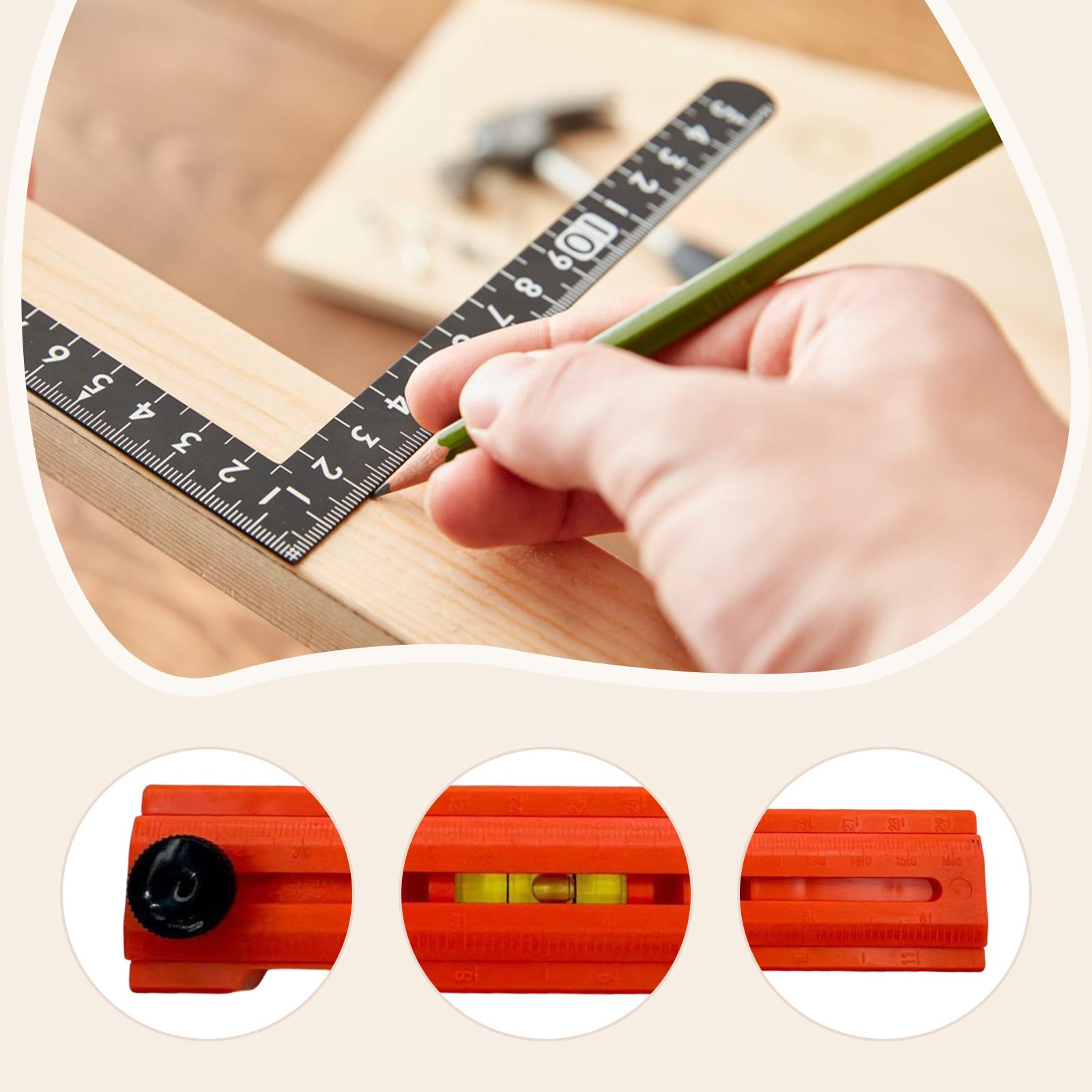 Woodworking For Engineers - Woodworking Measuring Ruler Angle Ruler Precision