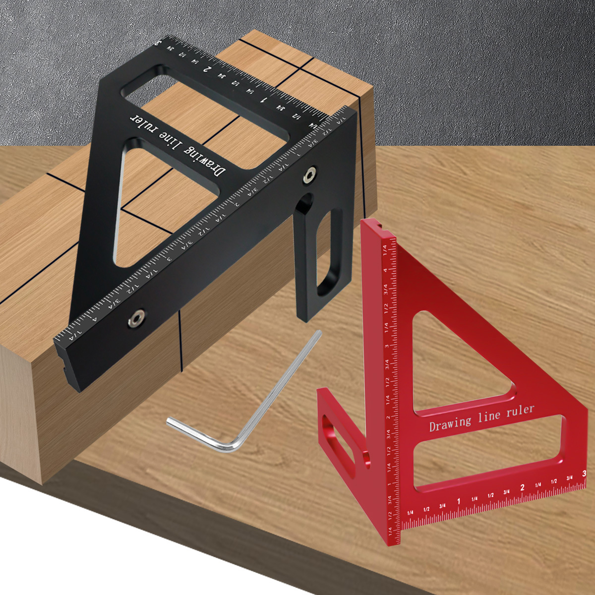 Woodworking For Engineers - Inch 45 and 90 Degree Aluminum