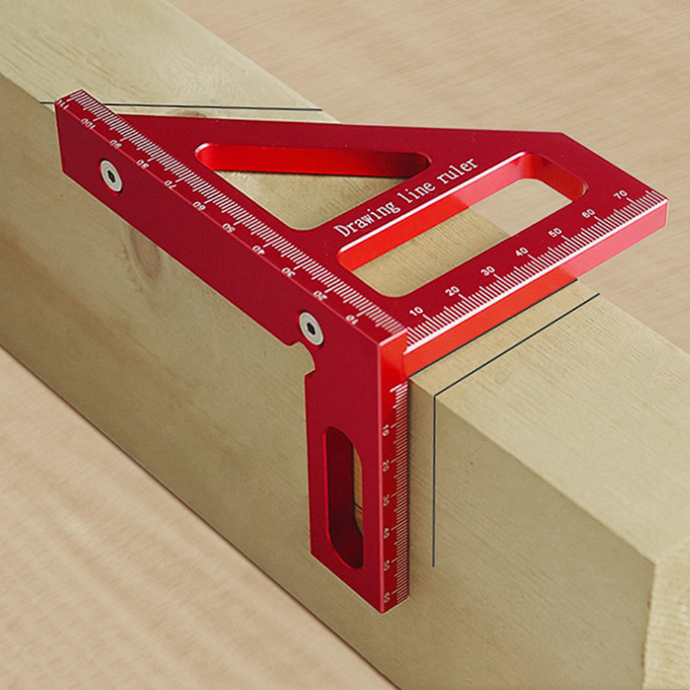 Woodworking For Engineers - Woodworking Square Protractor Aluminum Alloy Miter