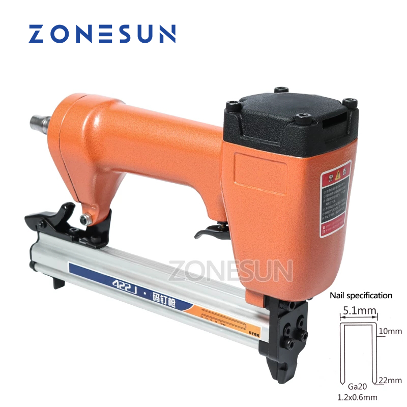 Woodworking Nails - ZONESUN 422J Ga20 5.1mm Width Nail