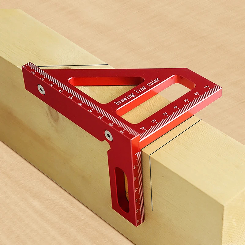 Woodworking For Engineers - Woodworking Square Protractor Aluminum Alloy Miter