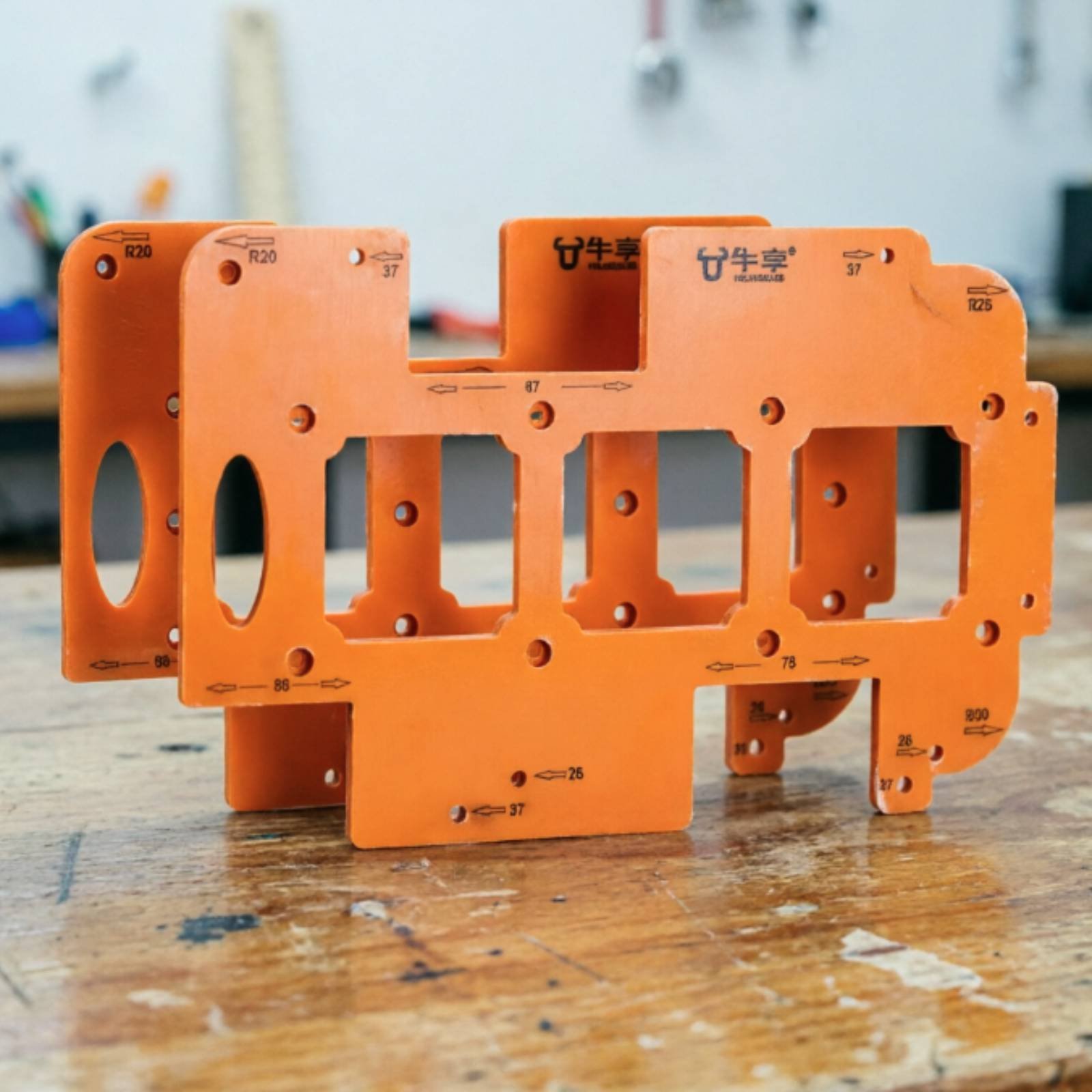 Woodworking Multi Tool - Cabinet Hole Jig Multi-Purpose Switch Cutout