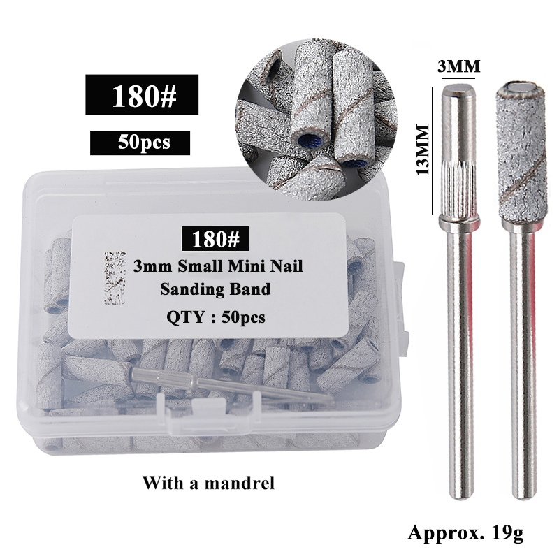 Woodworking Nails - 50pcs/box 3mm Mini Sanding Bands with