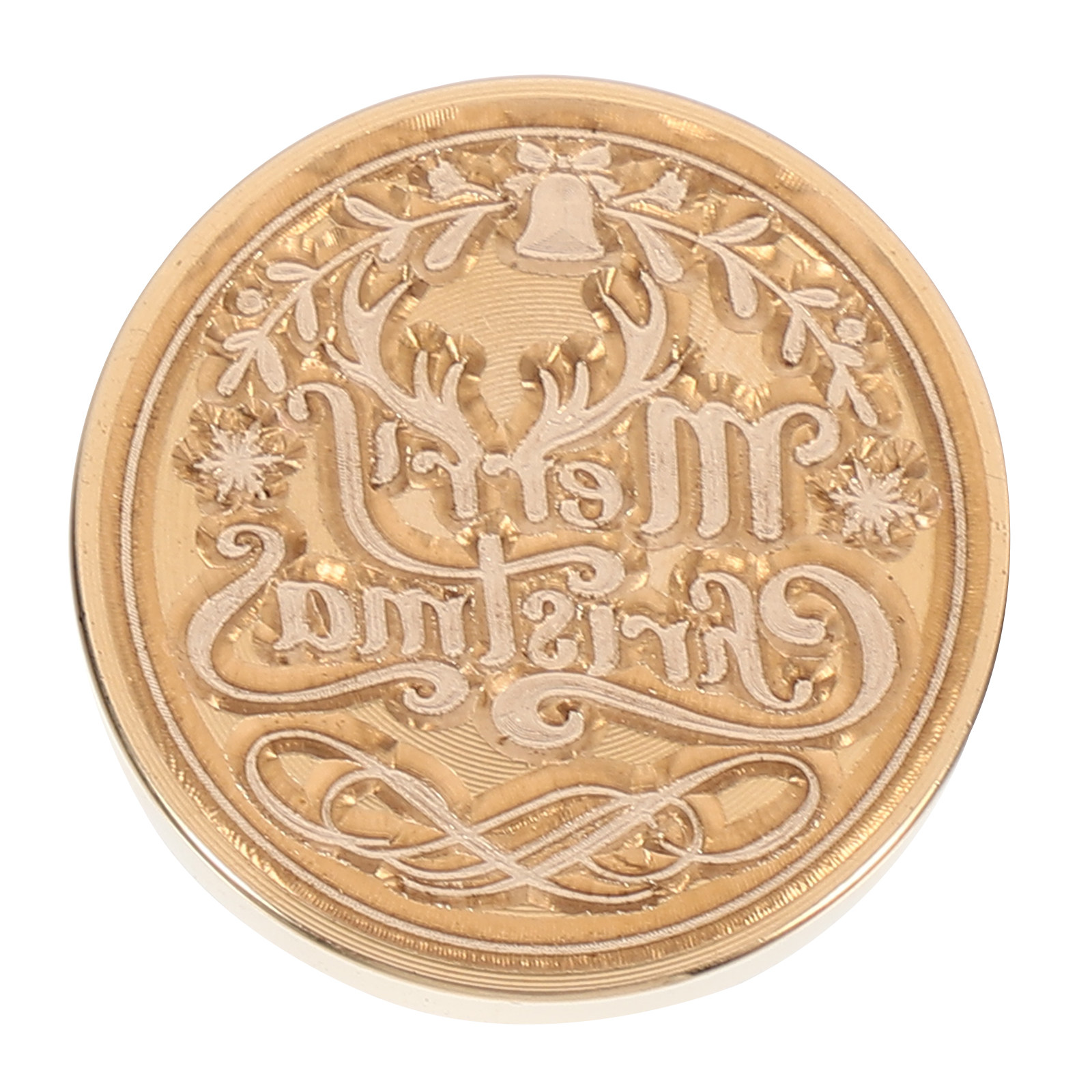 Woodworking Xmas Gifts - Christmas Wax Seal Retro Style Copper