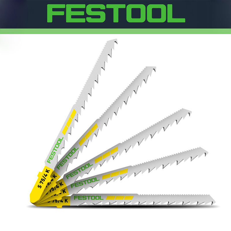 Woodworking Jigsaw - FESTOOL 204265 Jigsaw Blade S 75/4