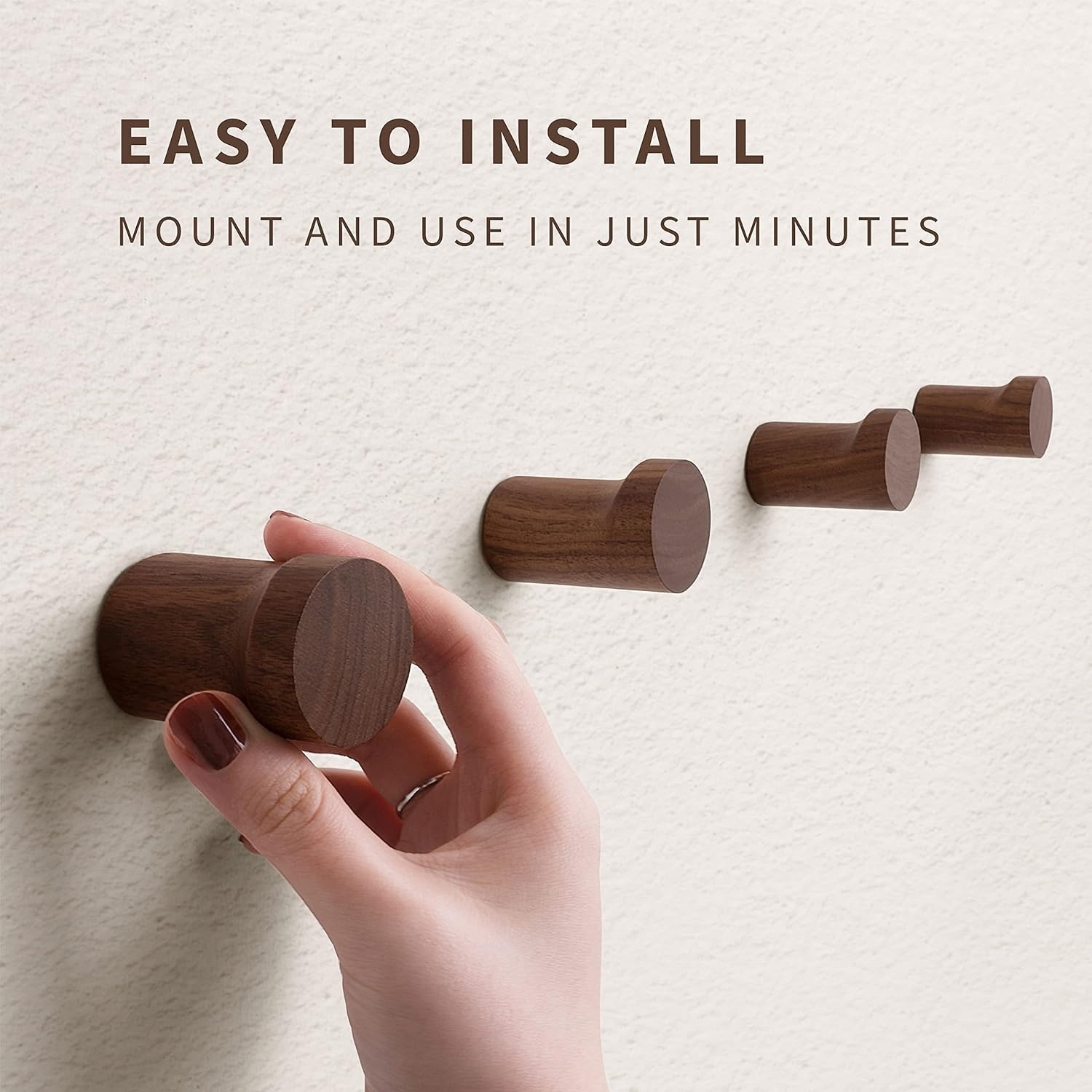 Woodworking Room - Pack of 1-6 Walnut - Non-slip