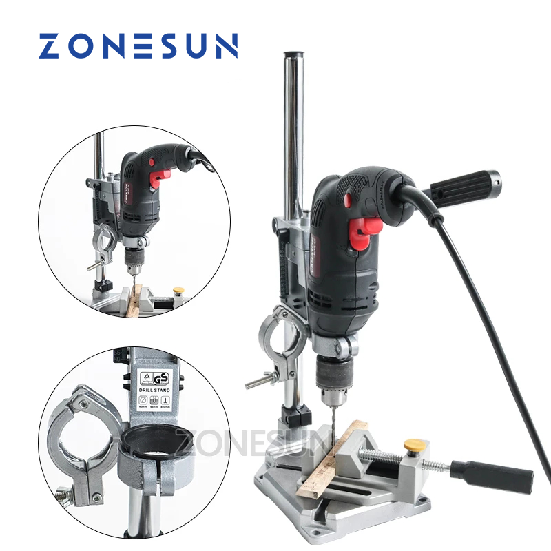 ZONESUN With fixed Electric Dr - огляд і ціна Woodworking Drill