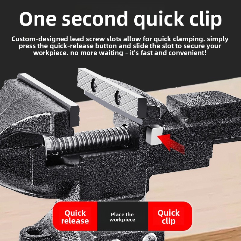 Quick-Release Dual-Use Cast St - огляд і ціна Woodworking Quick Release Vise