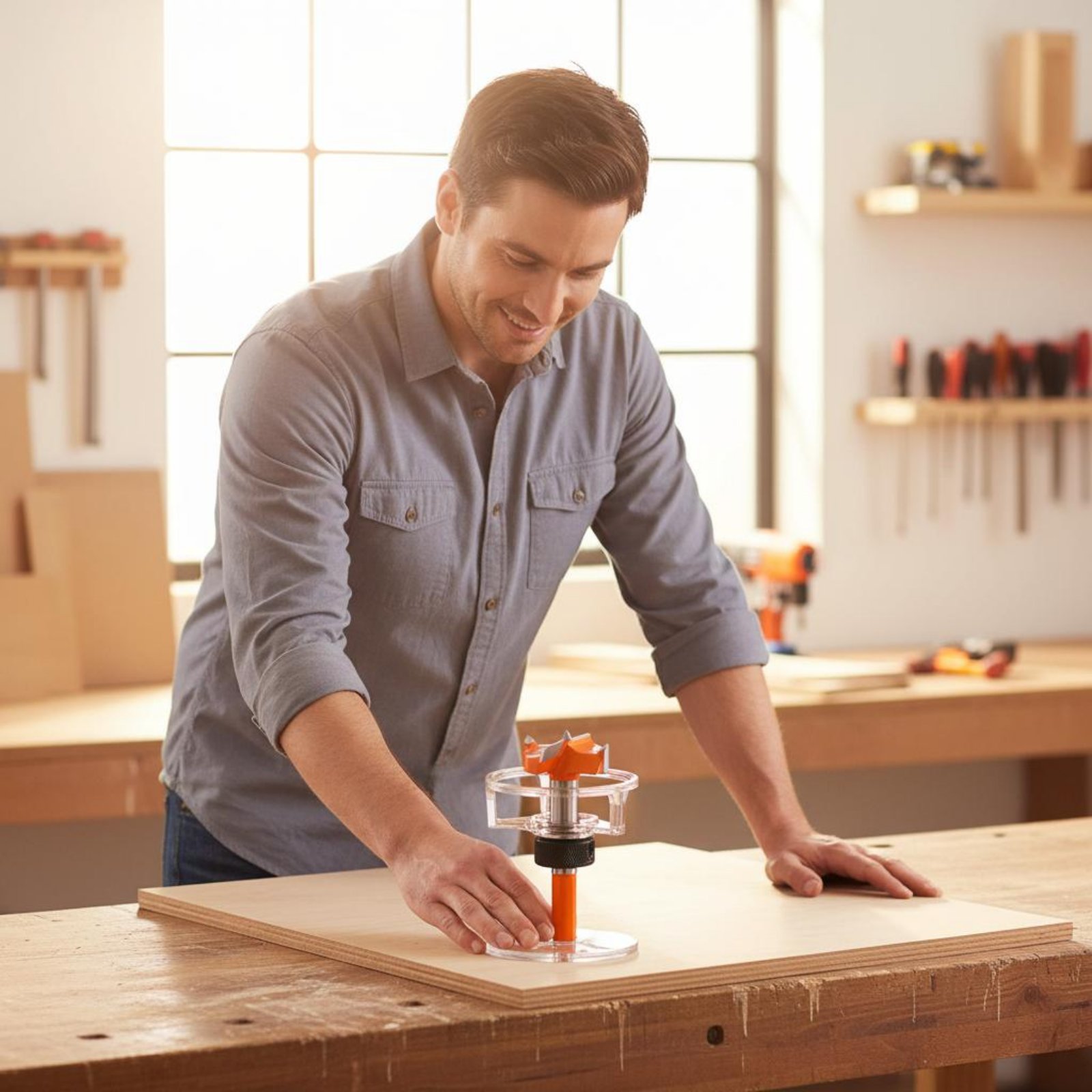 35mm Cup Drilling Jig Adjustab - огляд і ціна Woodworking Drill