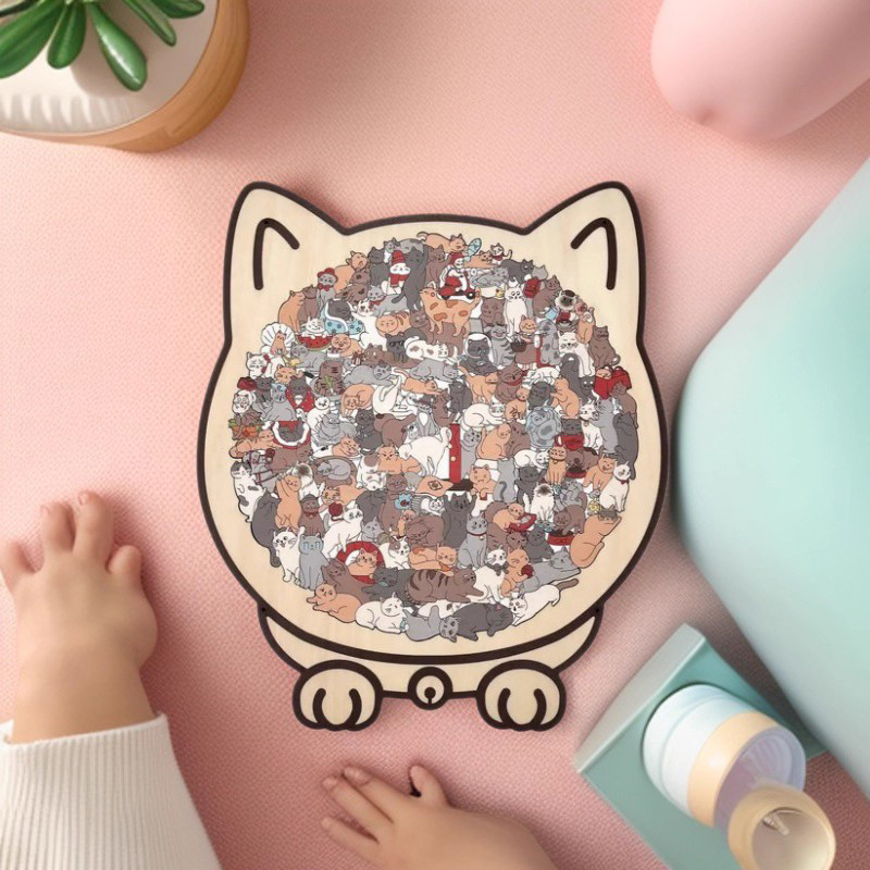 135-Piece Morandi Color Cat-Sh - огляд і ціна Woodworking Jigsaw