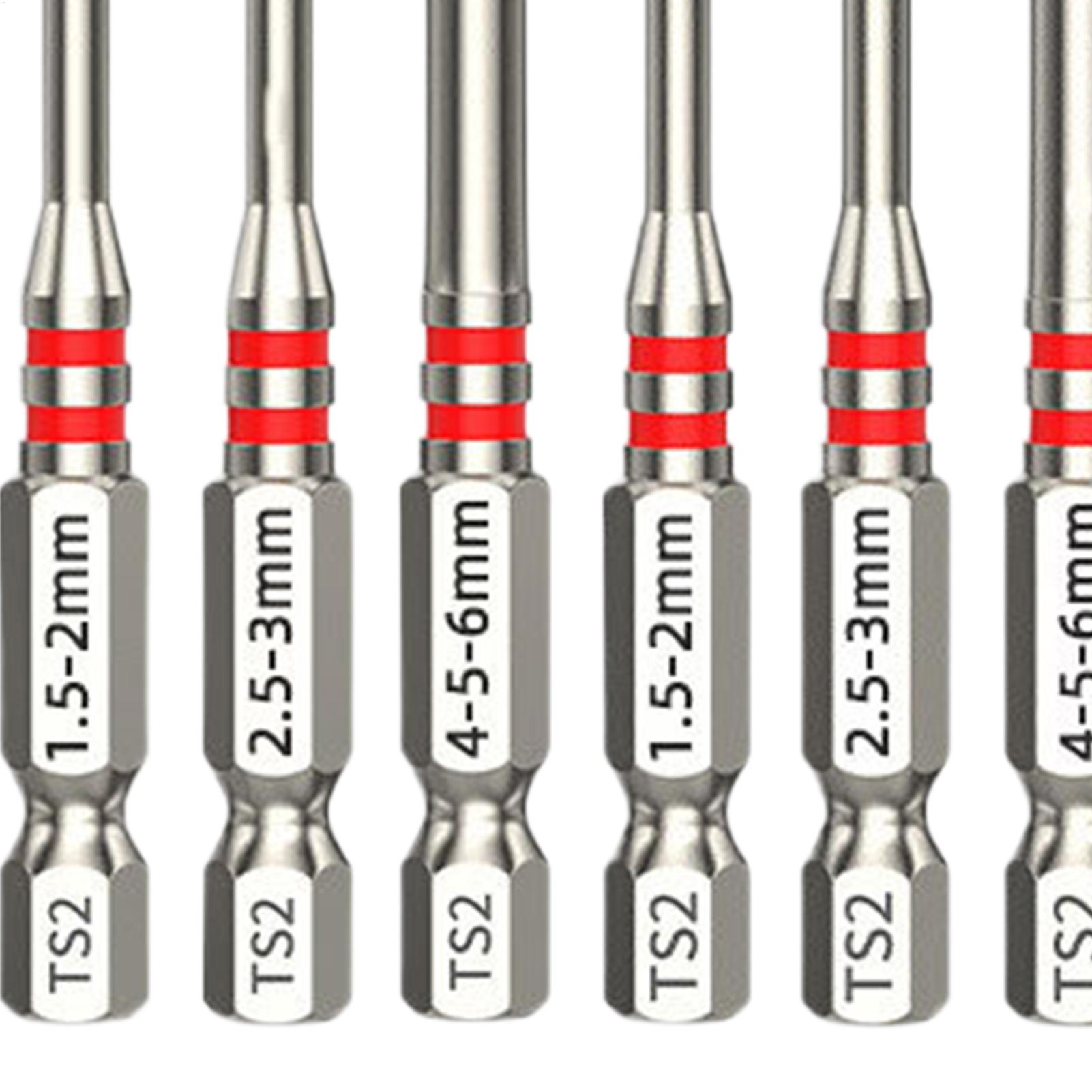 Screwdriver Bits Set 6-Piece S - огляд і ціна Woodworking Drill Bits