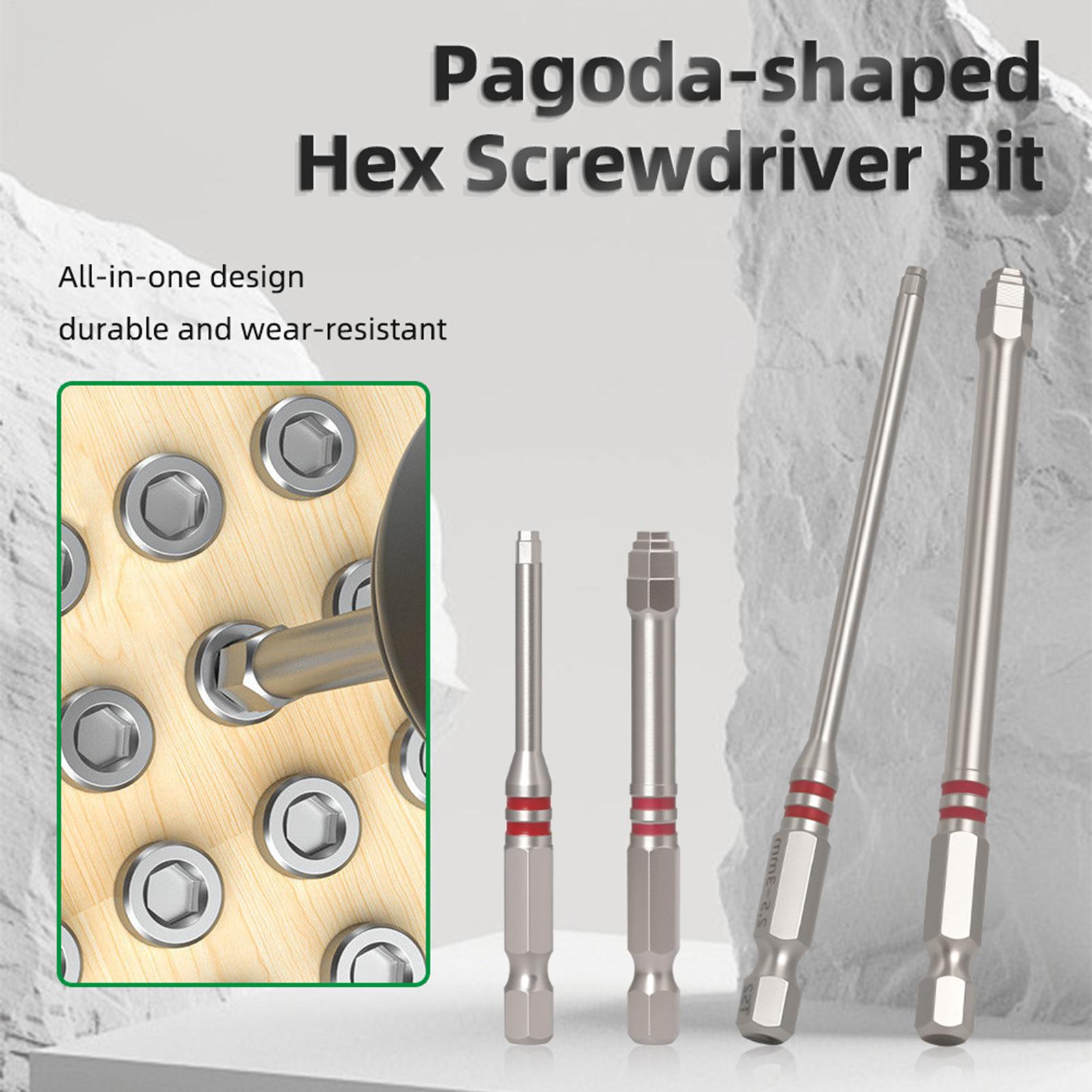 Screwdriver Bits Set 6-Piece S - огляд і ціна Woodworking Drill Bits
