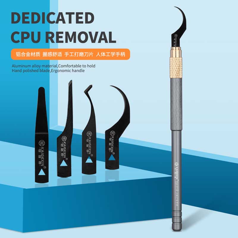 KGX CPU Glue Removal Blade Set - огляд і ціна Card Scraper Steel