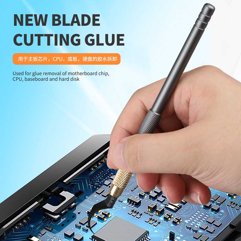 KGX CPU Glue Removal Blade Set - огляд і ціна Card Scraper Steel