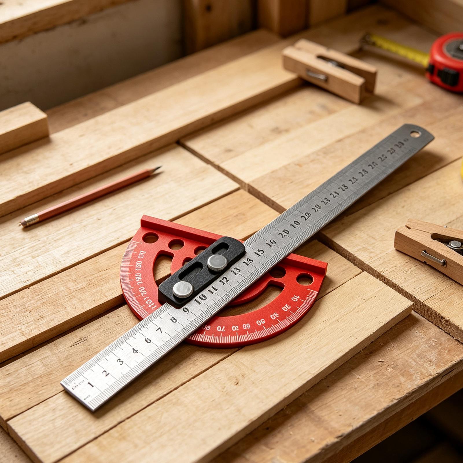 Angle Ruler Precision 0-180 De - огляд і ціна Woodworking For Engineers