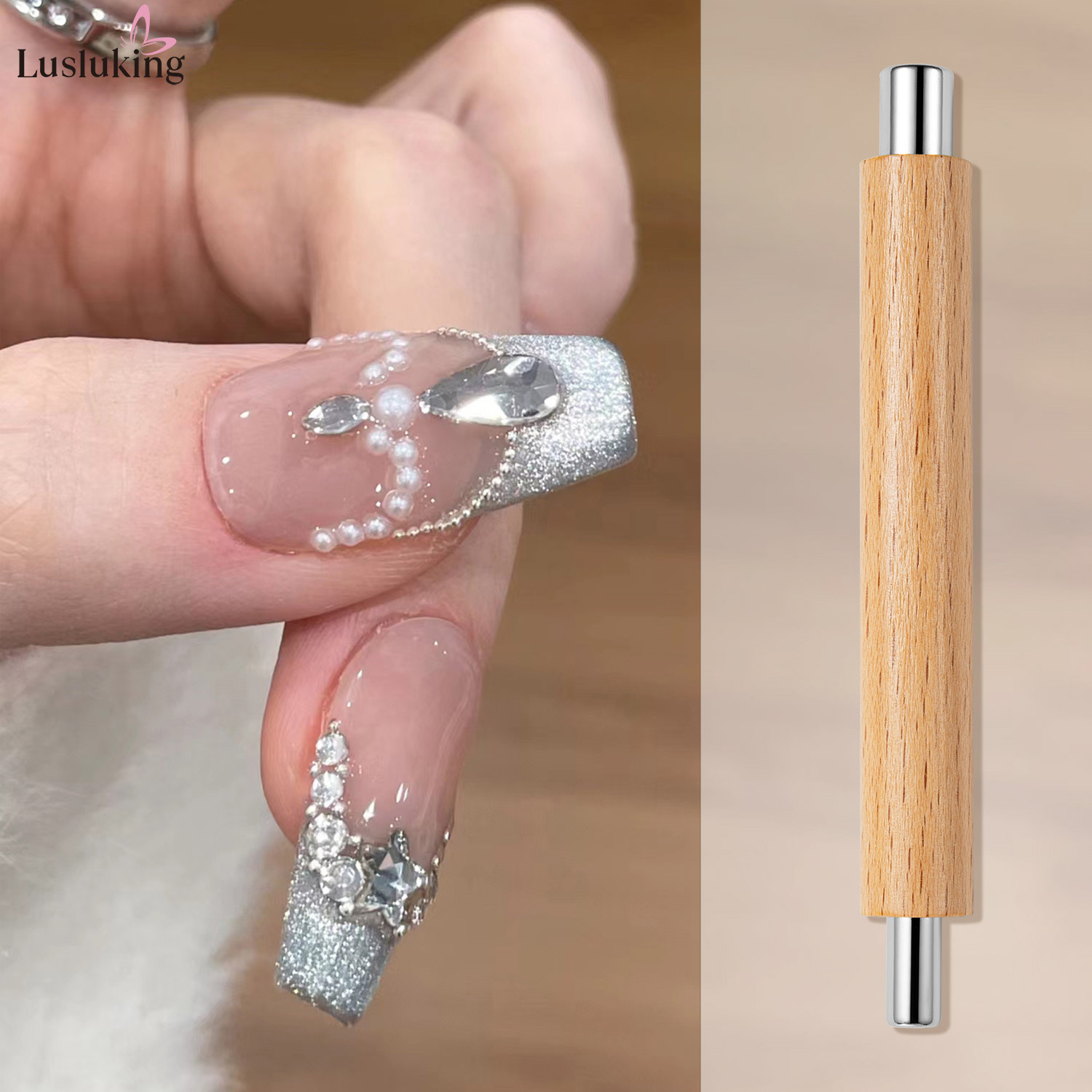 1pc Nail Art Nail Magnetic Sti - огляд і ціна Woodworking Nails