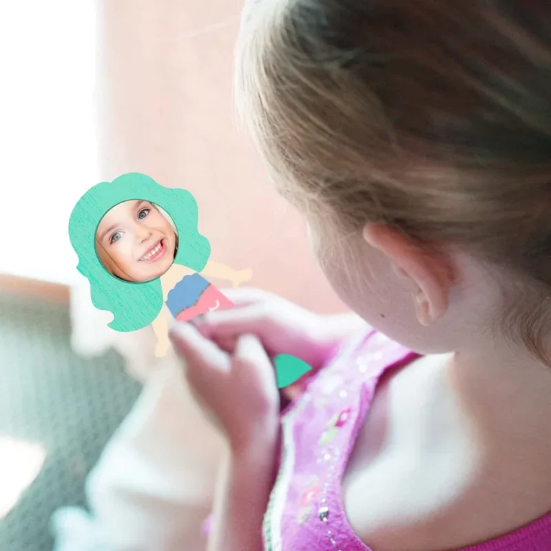 12PCS Mermaid Wooden Mirror Ha - огляд і ціна Woodworking For Beginners