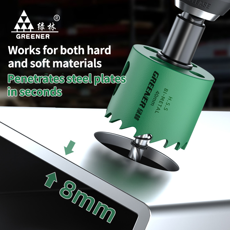 19-127mm Hole Saw Cutting Set  - огляд і ціна Woodworking Drill Bits