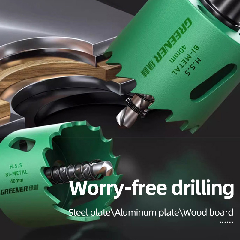 19-127mm Hole Saw Cutting Set  - огляд і ціна Woodworking Drill Bits