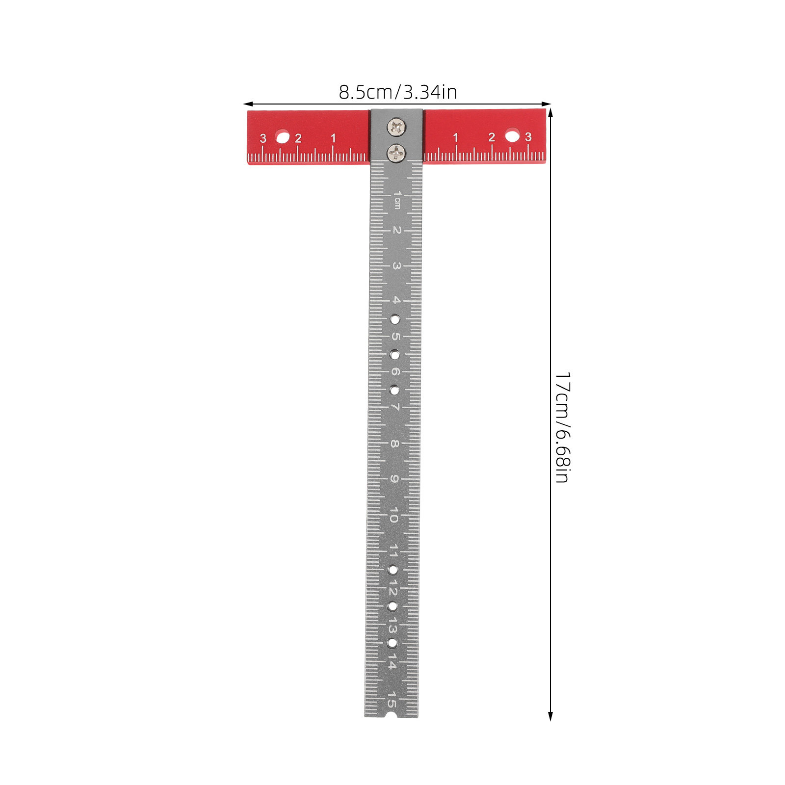 T Ruler Aluminum Alloy Precise - огляд і ціна Woodworking Groove