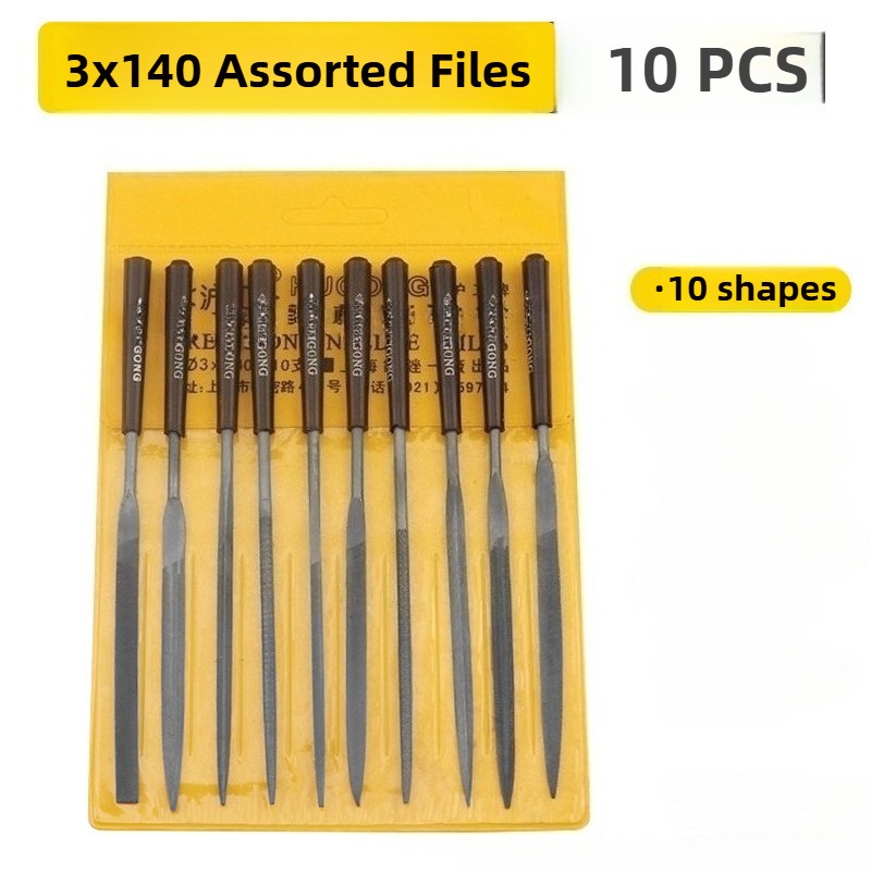 10pcs/set Metal Needle File Se - огляд і ціна Woodworking Files And Rasps