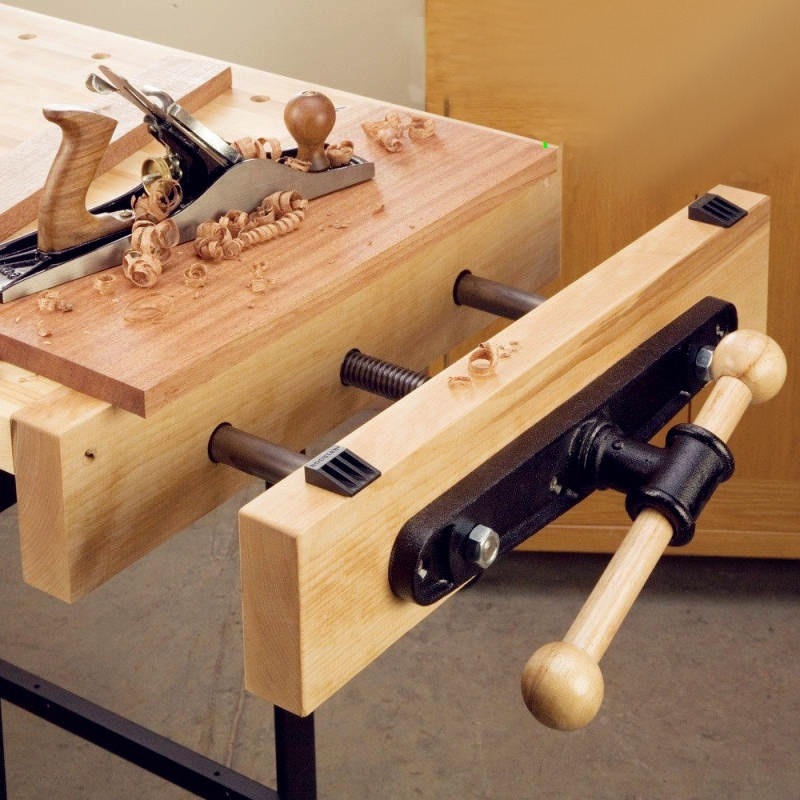 Quick Release Front Vise 7/10. - огляд і ціна Woodworking Quick Release Vise
