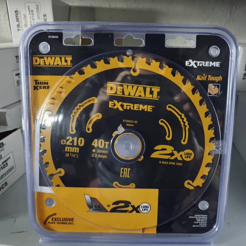 DEWALT DT20433 Extreme 210mm 4 - огляд і ціна Woodworking Kerf