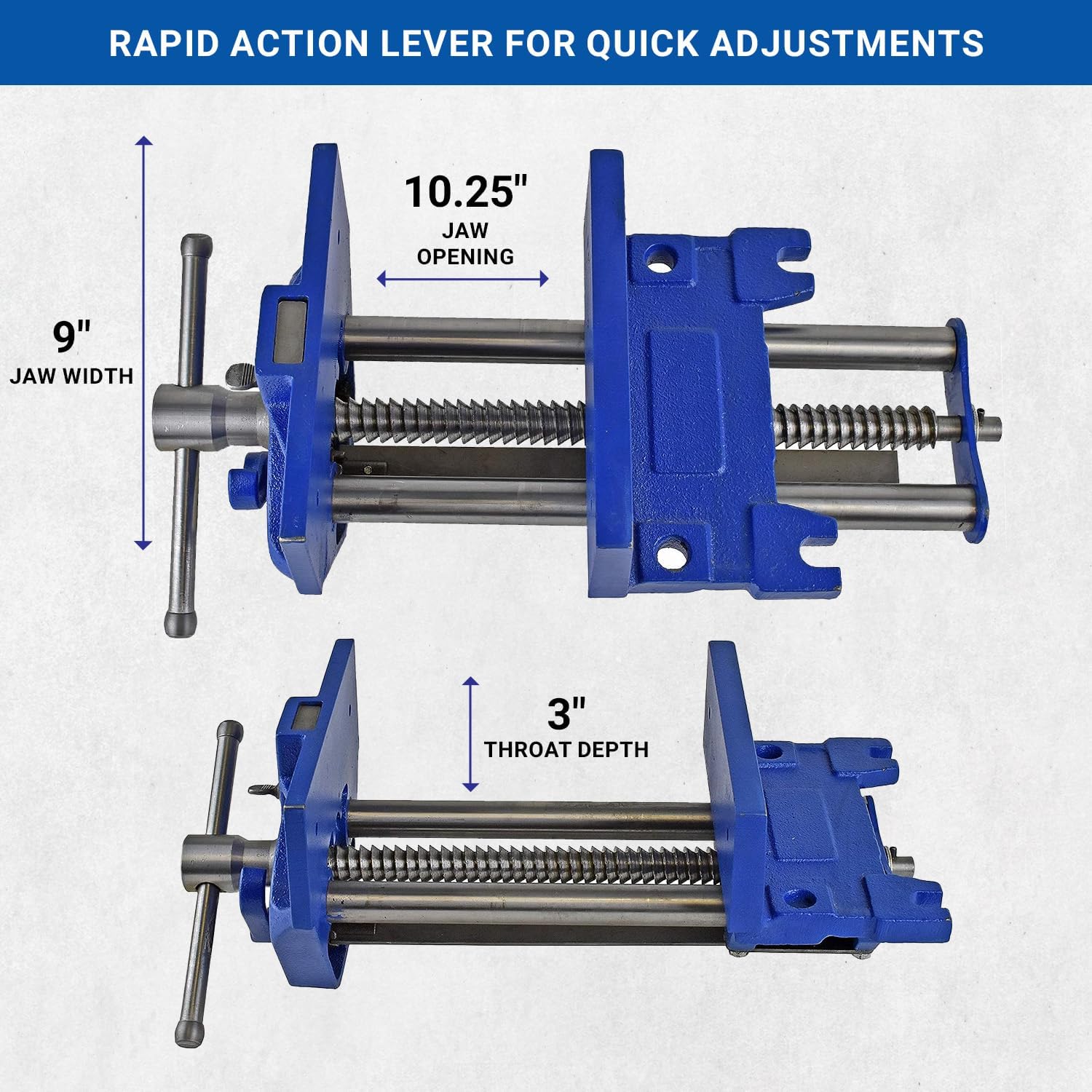 Rapid Action Woodworking Vise  - огляд і ціна Woodworking Quick Release Vise