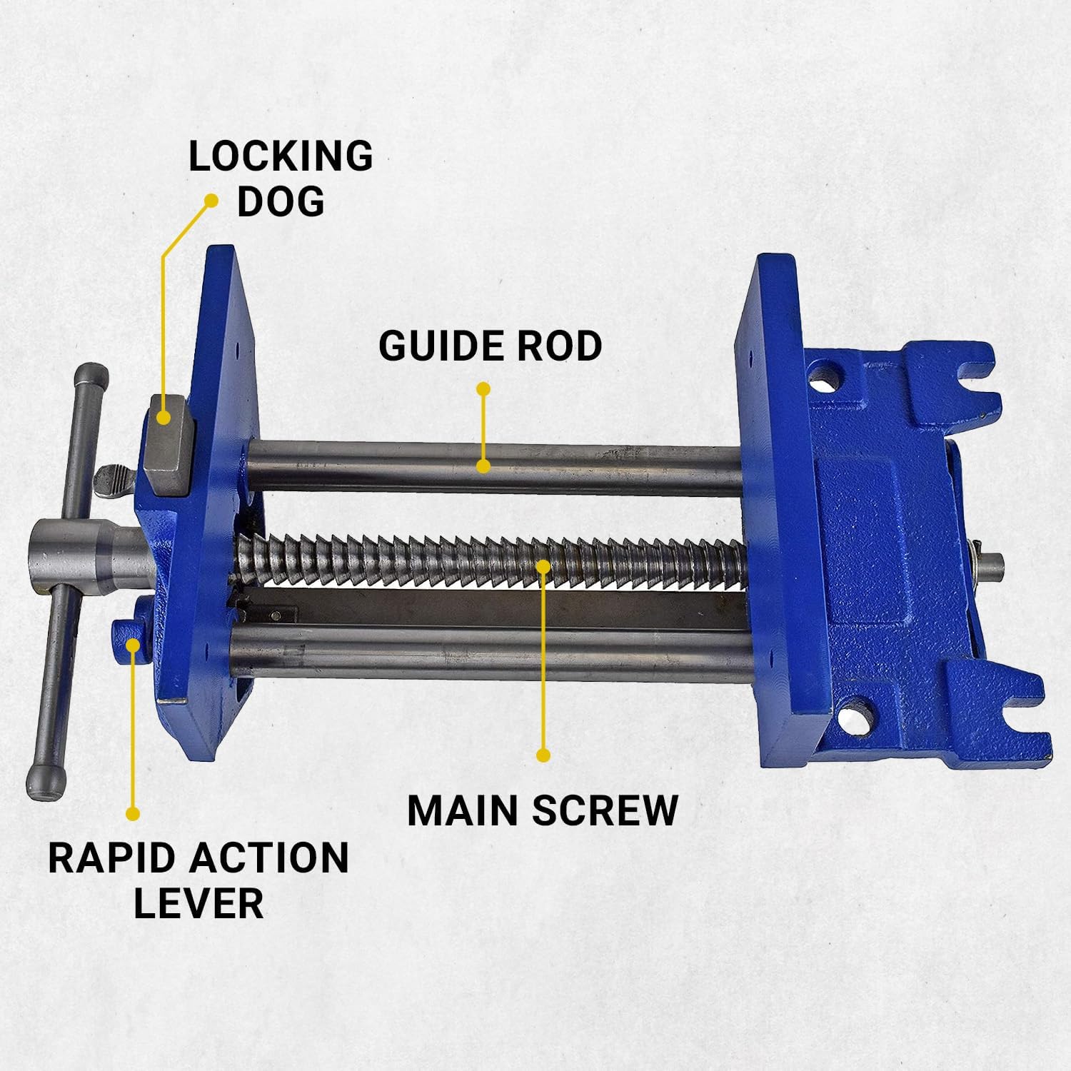 Rapid Action Woodworking Vise  - огляд і ціна Woodworking Quick Release Vise