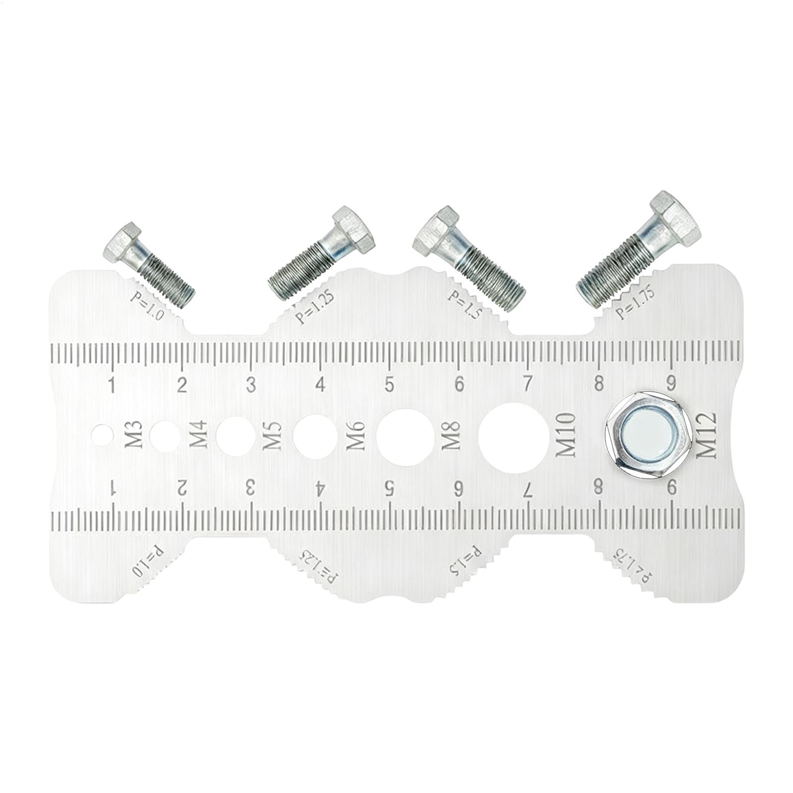 Screw Size Gauge Portable Pitc - огляд і ціна Woodworking For Engineers