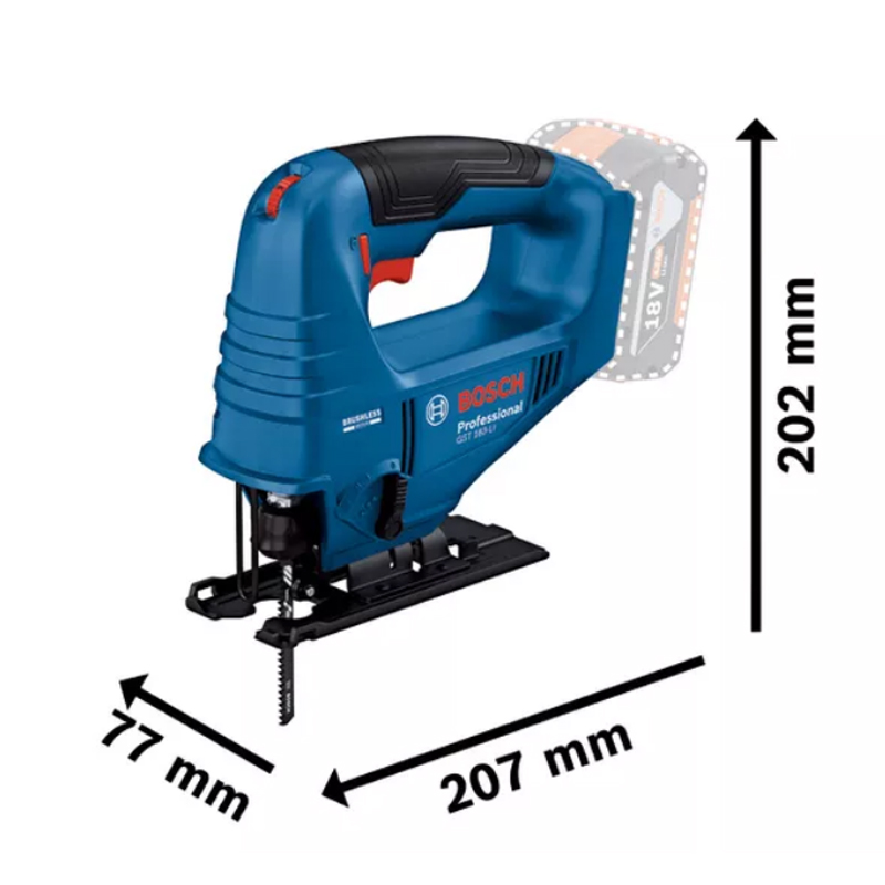 Bosch GST 183-LI Professional  - огляд і ціна Woodworking Multi Tool