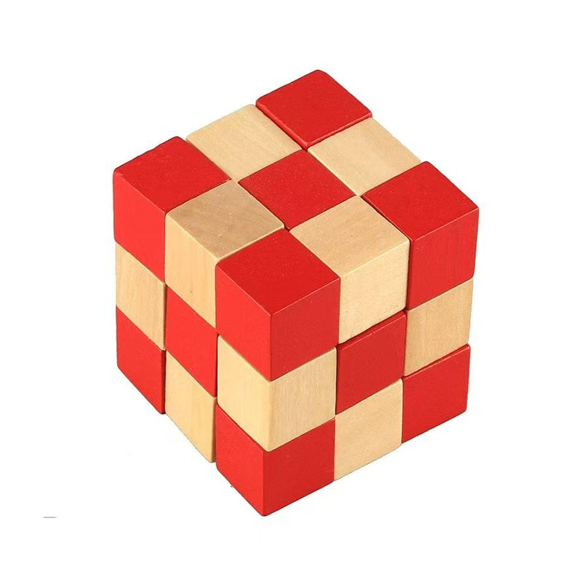 Wooden Snake Cube Puzzle IQ Lo - огляд і ціна Woodworking For Beginners