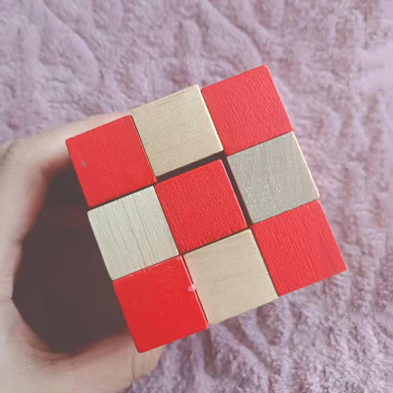 Wooden Snake Cube Puzzle IQ Lo - огляд і ціна Woodworking For Beginners