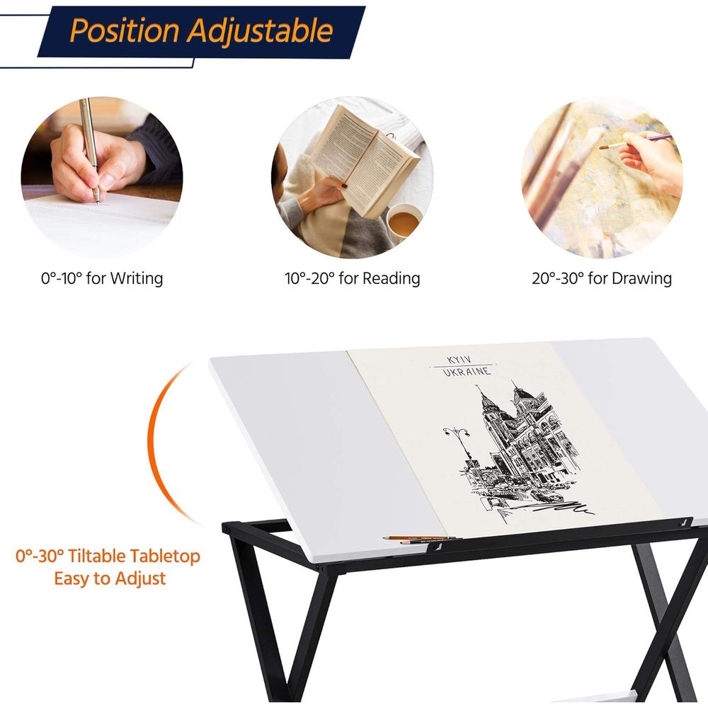 Drating Table or Artists Art D - огляд і ціна Wood Woodworking