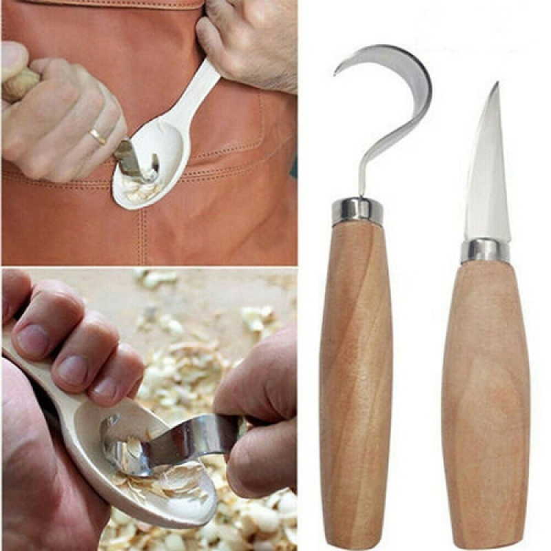 Wood Carving Knife Chisel Hook - огляд і ціна Woodworking For Beginners
