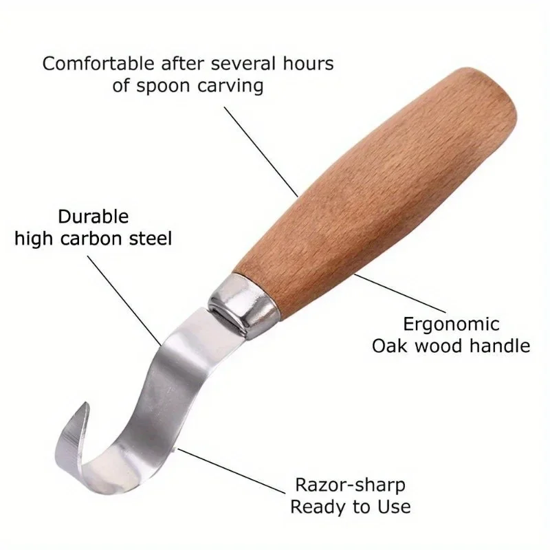 Wood Carving Knife Chisel Hook - огляд і ціна Woodworking For Beginners