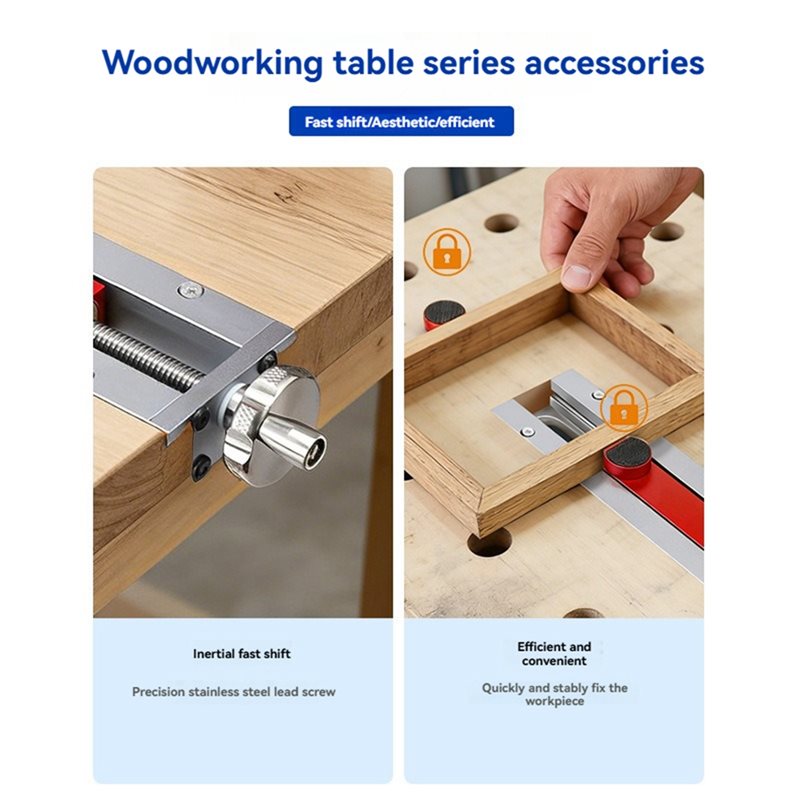 AC88-Quick-Release Inertia Vis - огляд і ціна Woodworking Quick Release Vise