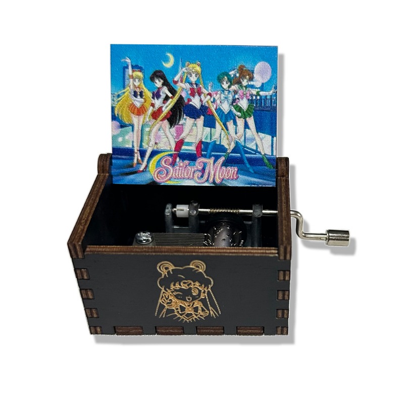 Sailor Mooned Theme Music Box  - огляд і ціна Wood Woodworking