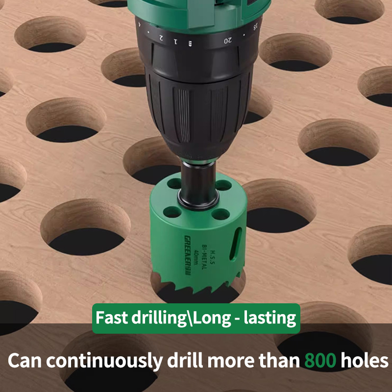 19-127mm Hole Saw Cutting Set  - огляд і ціна Woodworking Drill Bits