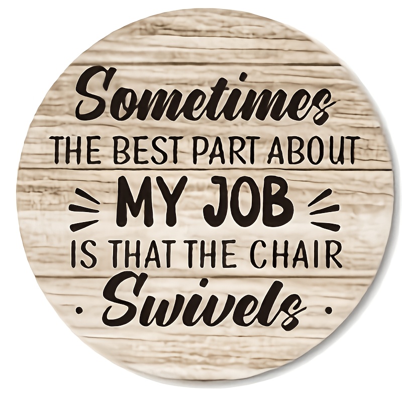 Round Wooden Funny Work Quote  - огляд і ціна Woodworking Quotes Funny