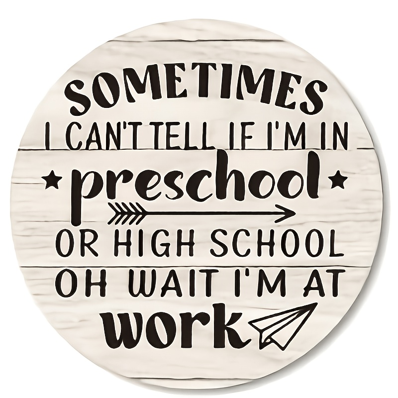 Round Wooden Funny Work Quote  - огляд і ціна Woodworking Quotes Funny