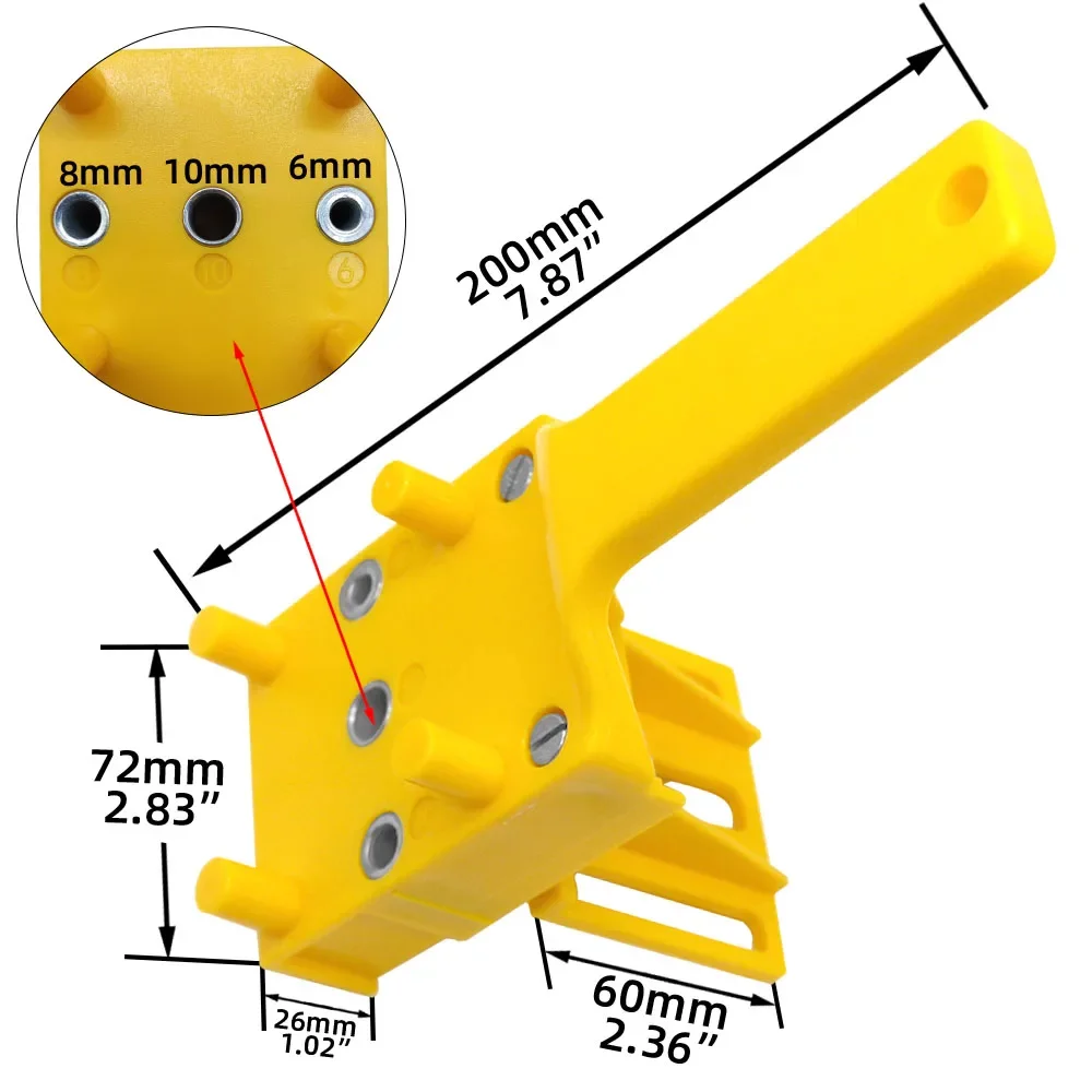 Woodworking Dowel Jig Fits 6/8 - огляд і ціна Woodworking Jigsaw