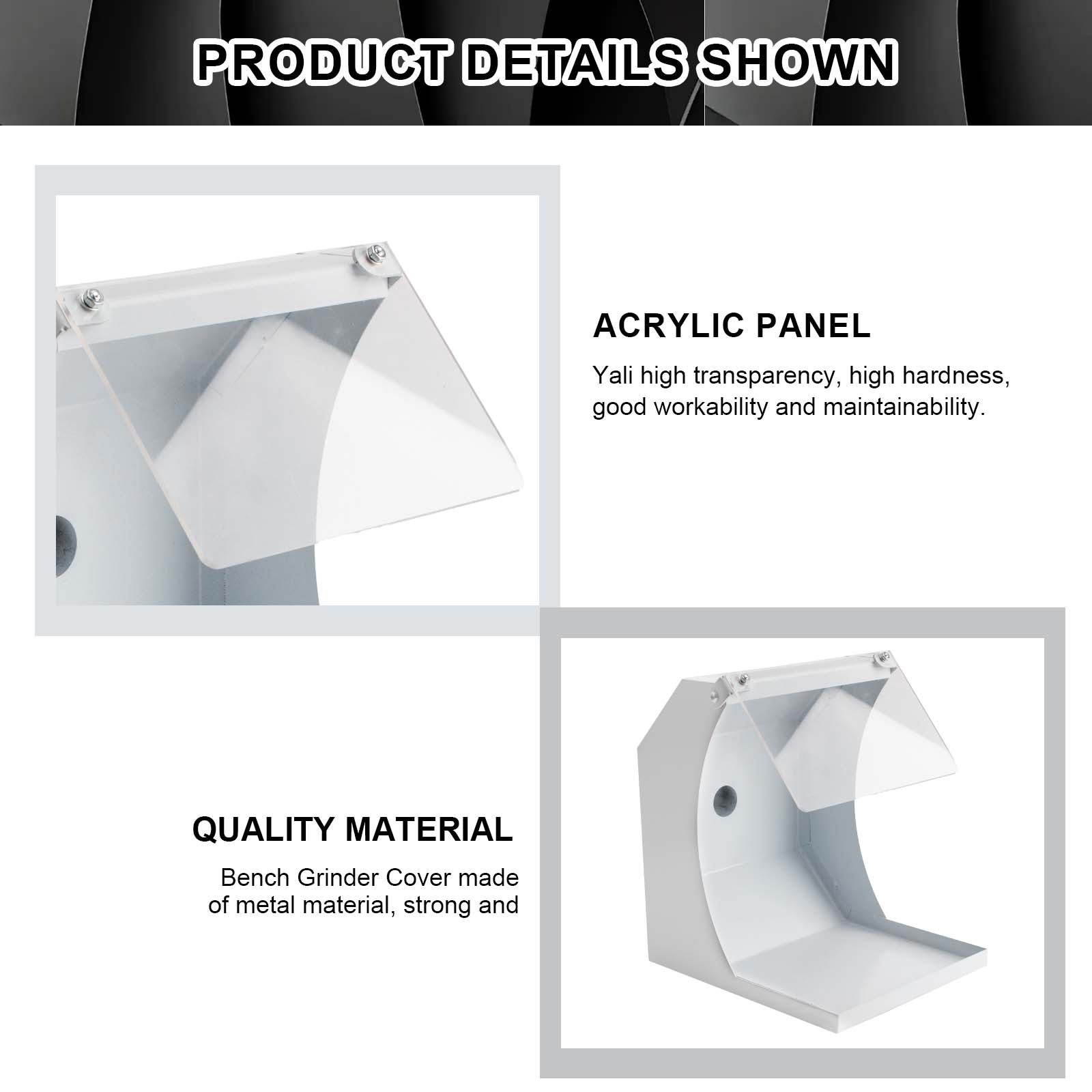 240mm Metal Dust Shield for Je - огляд і ціна Woodworking Shop