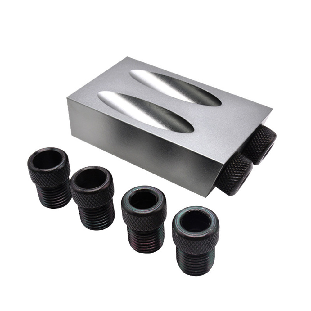 34pcs Oblique Hole Drill Set 1 - огляд і ціна Woodworking Drill Bits