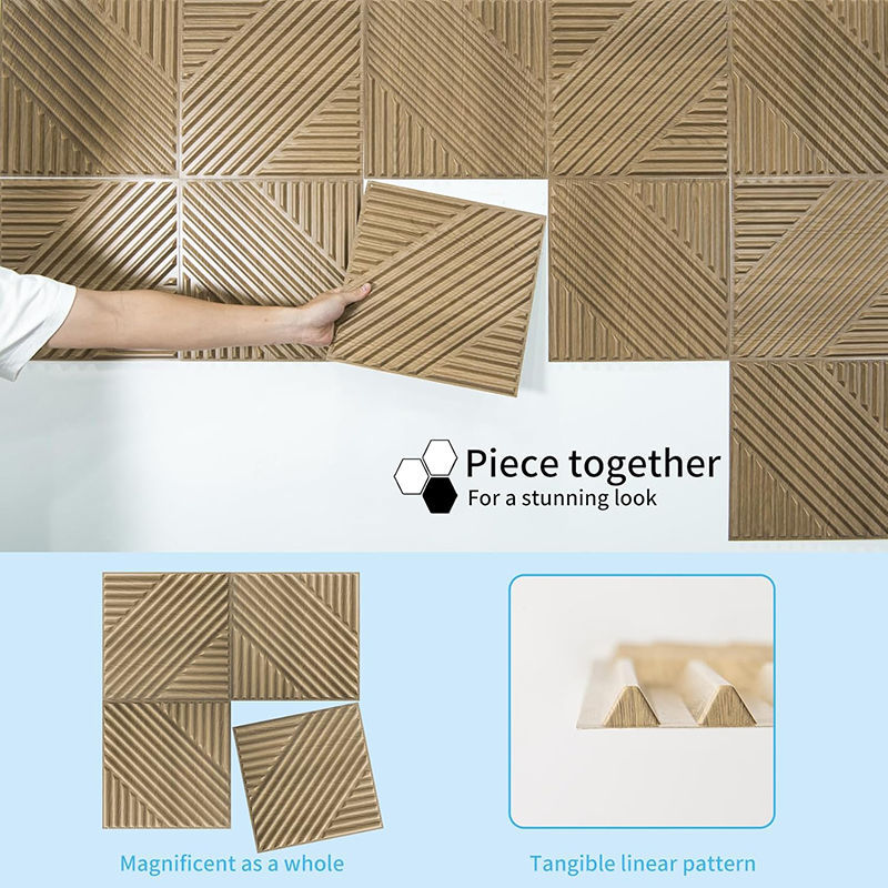12 Pcs  3D Wall Panel 30x30cm  - огляд і ціна Woodworking Room