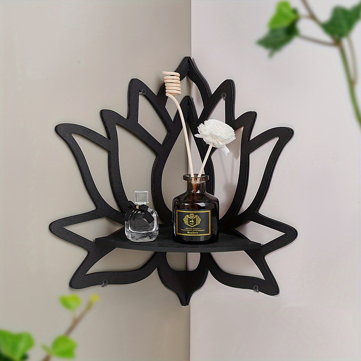 Lotus Corner Floating Shelf, H - огляд і ціна Woodworking Room