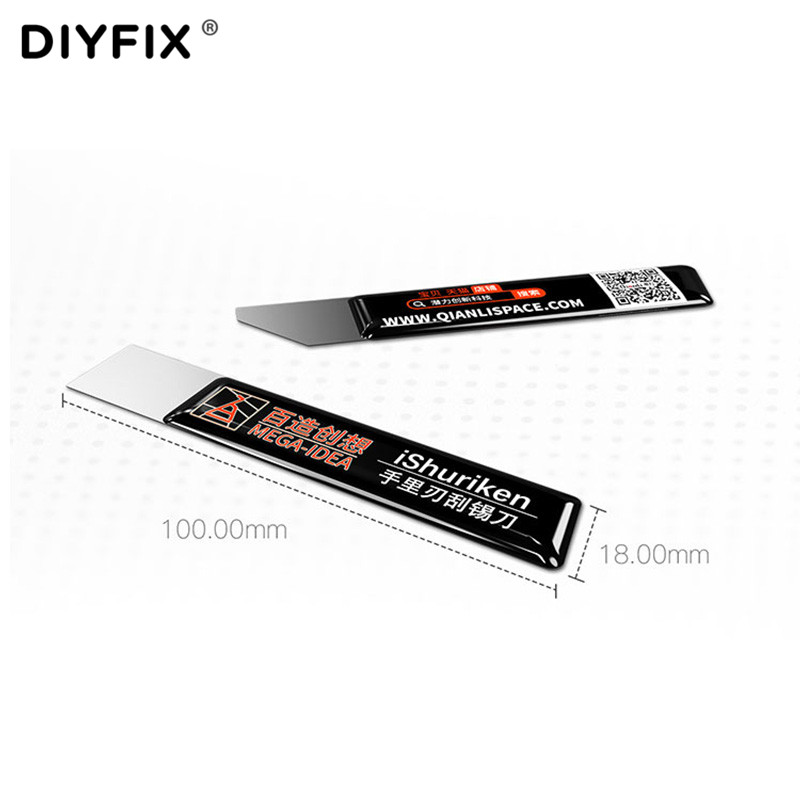 MEGA-IDEA T0.2MM Scraping Tin  - огляд і ціна Card Scraper Steel